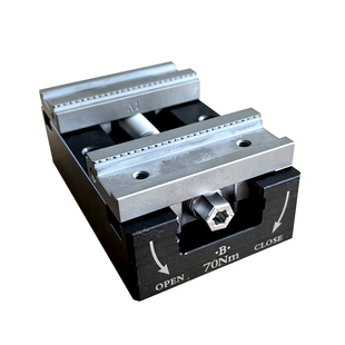 美柯科技CNC自定心虎钳同心四五轴精密夹具零点定位卡盘快换工具