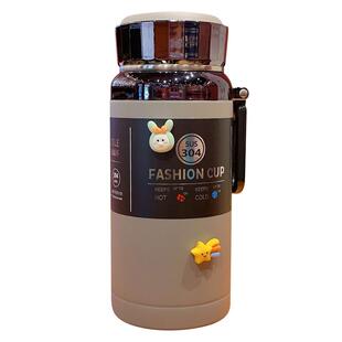 大容量带茶隔保温杯女高颜值便携水杯子男士高档茶水分离泡茶水壶