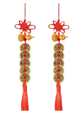 五帝入户桃木葫芦室内纯铜