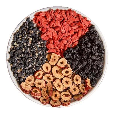 桑葚红枸杞黑枸杞红枣干养生茶包枸杞茶男肾补精女熬夜气血肾茶叶