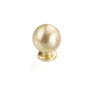 圆球锌合金拉手衣柜门极简抽屉把手金属橱柜圆形单孔现代简约柜子