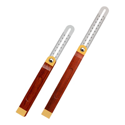 木工多功能角尺 高精度万用活动角度尺不锈钢90度数显水平量角仪