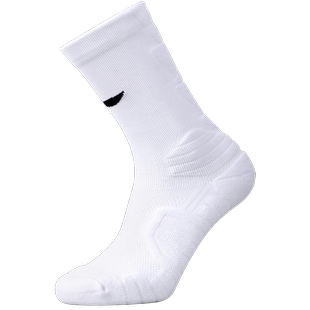 李宁篮球袜男款专业实战青少年中长筒袜子加厚毛巾底球员精英运动