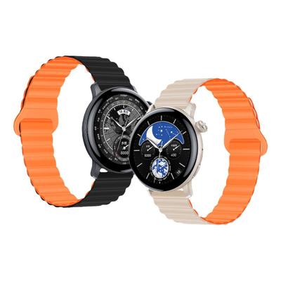 适用vivowatch5/3/2磁吸硅胶表带