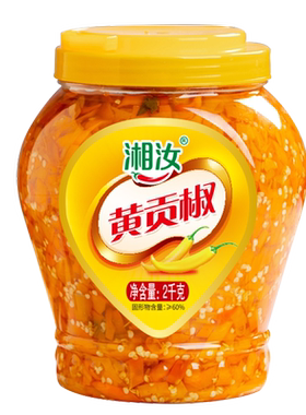 湘汝2kg黄贡椒小炒酸汤剁椒酱