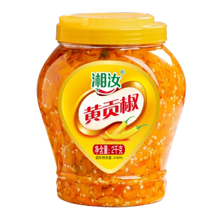 湘汝2kg黄贡椒小炒酸汤剁椒酱