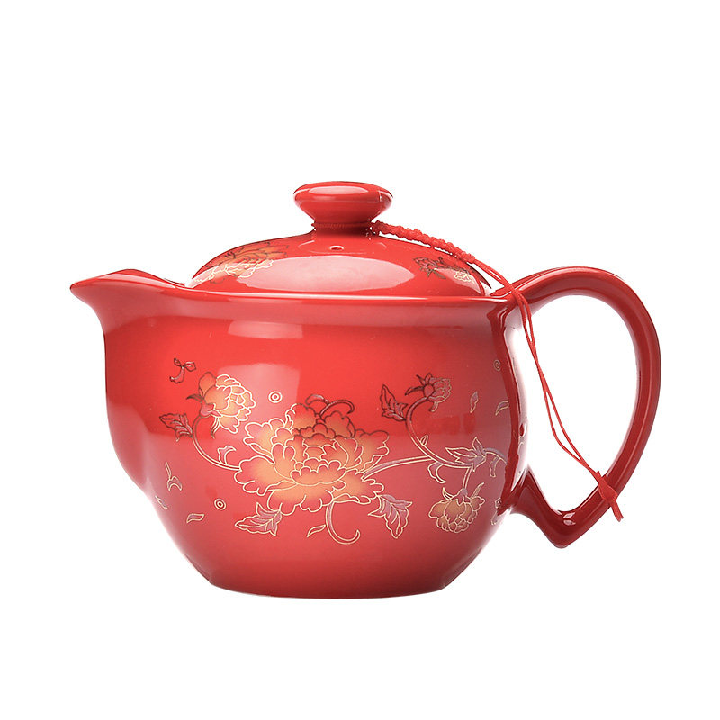 雅集七头牡丹景德镇陶瓷茶具整