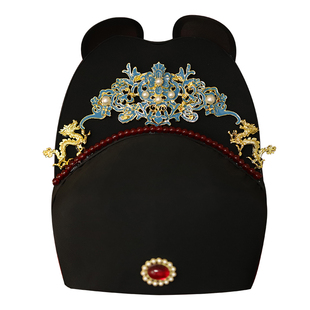 男士明制汉服结婚新郎帽子乌纱帽翼善冠古装婚礼飞鱼服锦衣卫高端