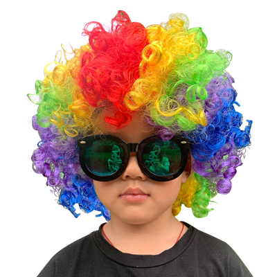 儿童假发爆炸头幼儿园演出发套