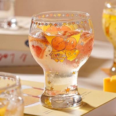 新疆包邮精酿啤酒杯大容量扎啤杯家用高颜值2024新款星星人酒杯子