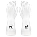 洗碗手套女橡胶厨房洗菜家务用清洁耐用型薄款贴手防水洗衣服手套