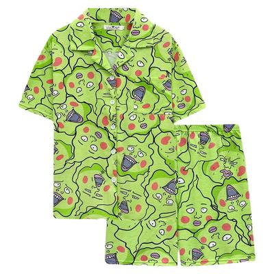 可爱搞怪灵能百分百小酒窝睡衣