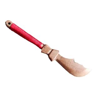 桃木雕刻剑斧头关公大刀二郎神三尖二刃刀金刚杵配件配饰吊坠挂件