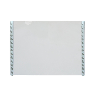 公告栏A4贴袋不干胶袋通知证件卡套形象墙相片边框布告公示栏贴袋