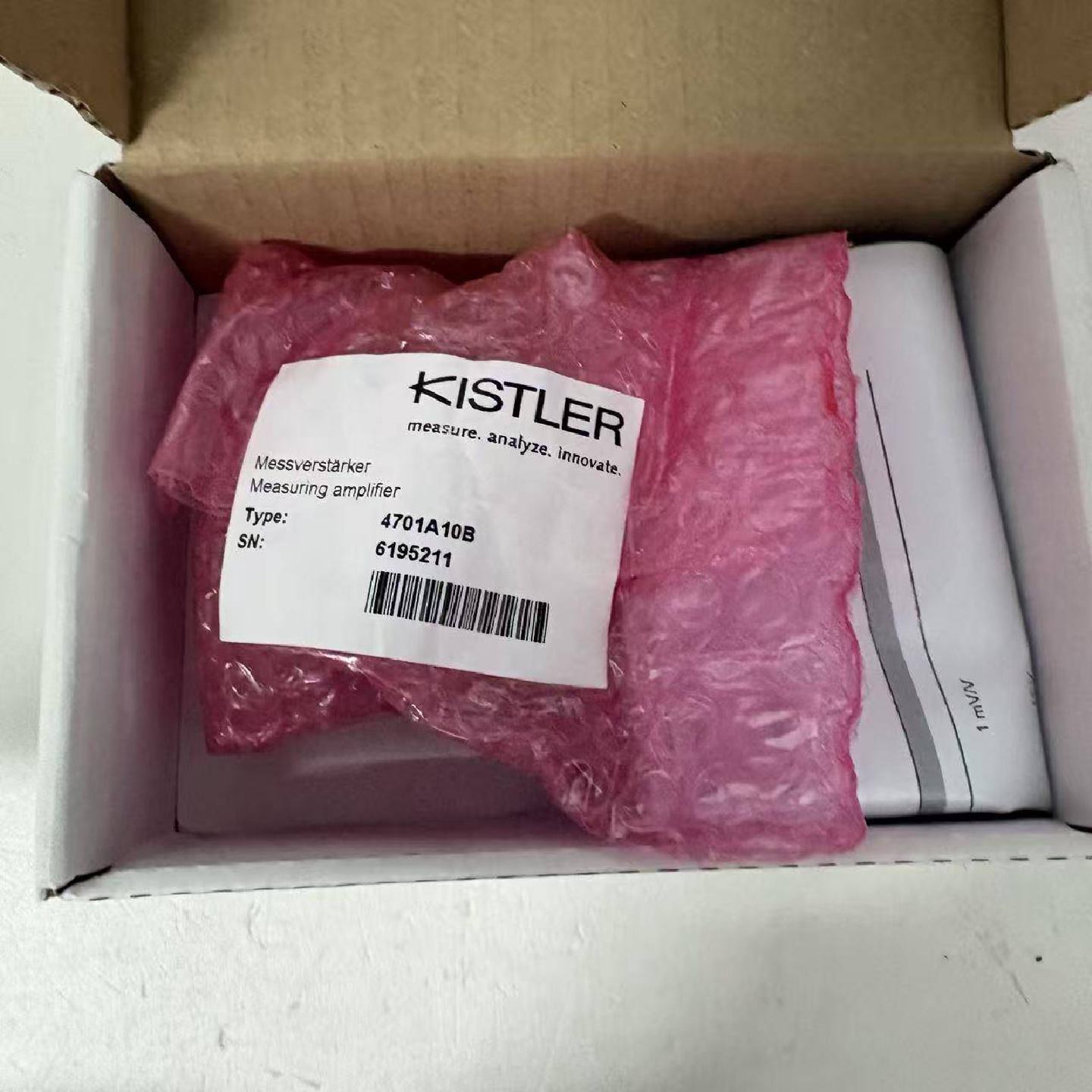 议价议价下单奇石乐（KISTLER）测量放大器4701A10B---现货供应