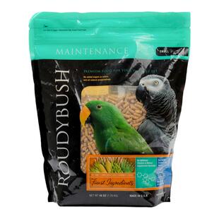 美国Roudybush柔迪布殊日常维护饲料鹦鹉粮滋养丸S颗粒1.25Kg包邮