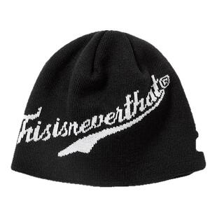 thisisneverthat®  Script-Logo No Cuff Beanie 25新款针织帽