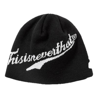 thisisneverthat®  Script-Logo No Cuff Beanie 25新款针织帽