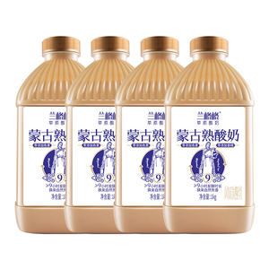 兰格格草原酸奶熟酸奶1kg*4桶
