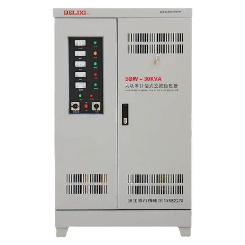 德力西SBW三相稳压器50000w大功率30KVA交流380电源工业用100kw