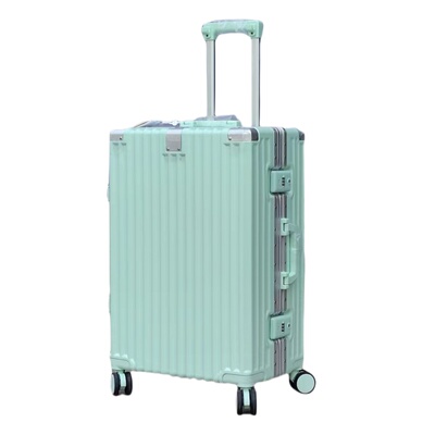 蒙娜丽莎行李箱51040/51050铝镁合金框 旅行箱万向轮密码锁拉杆箱