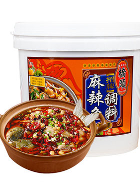 桥头麻辣鱼调料桶装商用10斤/桶