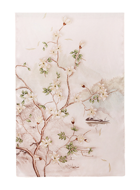 真丝桑蚕丝女士丝巾送妈妈生日礼物旗袍披肩杭州丝绸特产蚕丝围巾