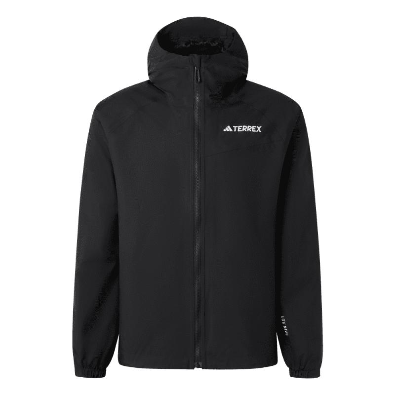 防水防风透湿透汽户外运动连帽冲锋衣男装adidas阿迪达斯TERREX