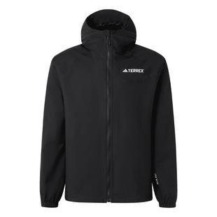 防水防风透湿透汽户外运动连帽冲锋衣男装adidas阿迪达斯TERREX