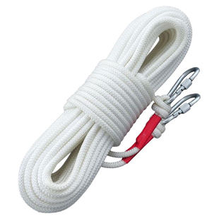 家用钢丝芯加粗逃跑救生应急安全绳户外登山绳尼龙绳子耐磨晾衣绳