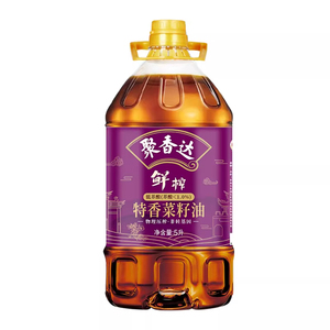 鲜榨低芥酸特香菜籽油5L装