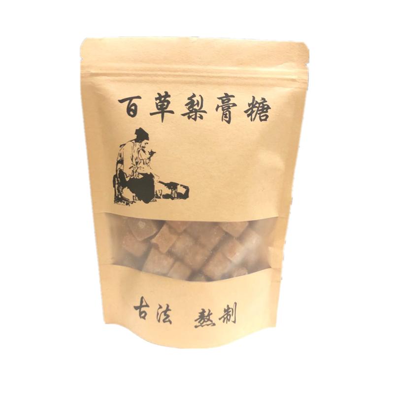 清凉爽口润喉薄荷味梨膏糖