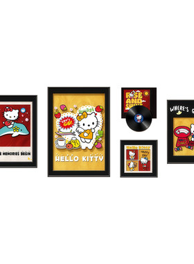 Hellokitty多巴胺厨房防油贴纸