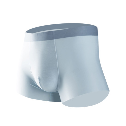 猫人男士内裤冰丝男生2025新款夏季薄款透气抗菌无痕青年平角裤衩