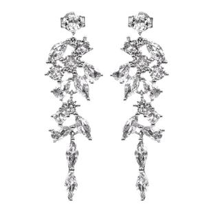 Eternelle法国永恒原创柳叶造型耳饰轻奢高级感小众耳环纯银耳钉