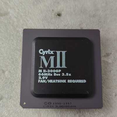 议价Cyrix MII M II300GP Socket 7可维修