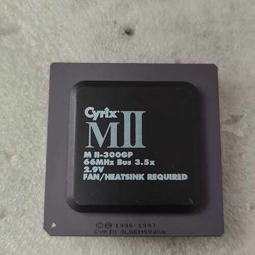 议价Cyrix MII M II300GP Socket 7可维修