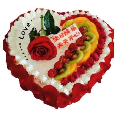 新疆乌鲁木齐生日蛋糕店同城配送