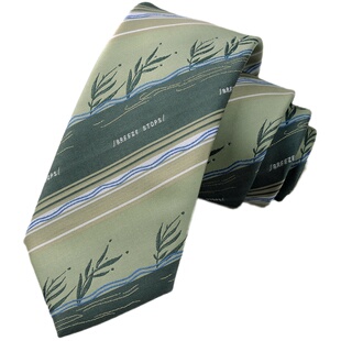 【霖悦君】原创JK/DK领带女手系款绿色小物制服衬衫提花领结 正版