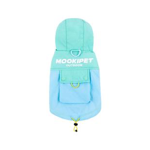 mookipet狗狗衣服夏季比熊雪纳瑞小型犬可牵引宠物小狗防晒马甲