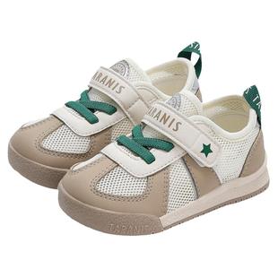 泰兰尼斯学步鞋男宝宝春夏新款童鞋防滑软底机能鞋女童透气面包鞋