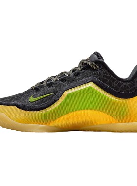 NIKE耐克童鞋女鞋詹姆斯缓震运动鞋轻盈回弹大童篮球鞋IX4878-005
