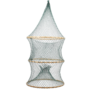 河道沟渠溪流渔圈网折叠捕鱼笼捕鱼花篮自动进鱼笼拦鱼网鱼虾网笼