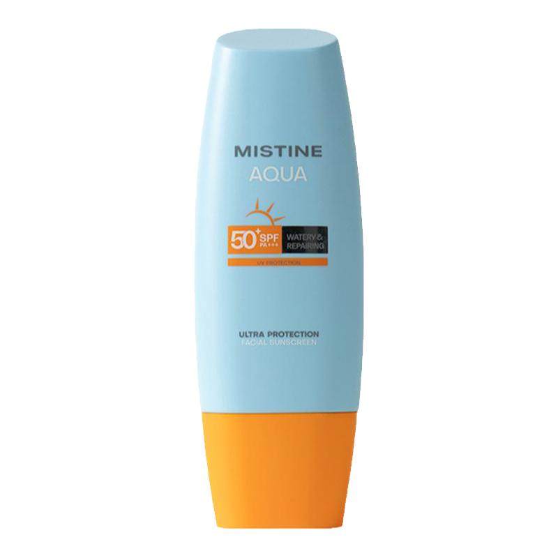 屈臣氏Mistine蜜丝婷水感修护防晒乳SPF50+60ml官方正品 感蜜实拍商品图