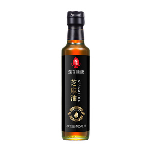 莲花纯芝麻油香油405ml/瓶正宗家用调味料凉拌菜食用调味油旗舰店