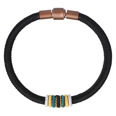 一缕青丝手绳编织情侣头发手链