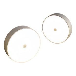 人体自动感应灯小夜灯卧室床头充电人来即亮厕所楼梯夜灯睡眠夜间