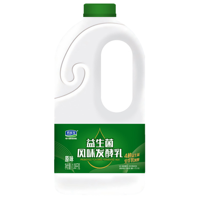 君乐宝酸奶益生菌大瓶装大桶装