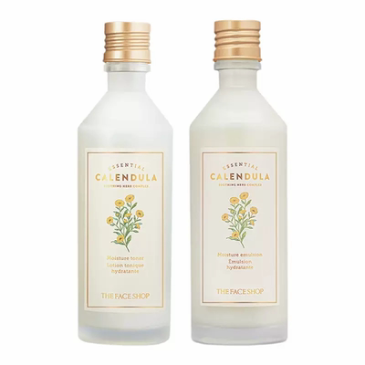 菲诗小铺金盏花清润水乳套装