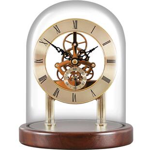 座钟坐钟客厅家用时尚时钟轻奢高端大气台式钟表现代简约桌面摆件